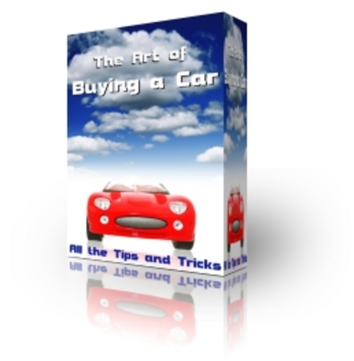 Product picture The Art Of Buying A Car